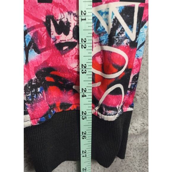 MCMXXXIII Mens Graffiti Print Red Ape Black Drawstring Sweats Joggers - Picture 4 of 8